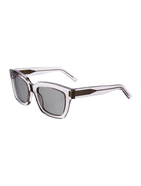 saint laurent glasses mens|saint laurent clear sunglasses.